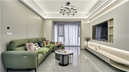 麗爾曼頓家居 | 104㎡現(xiàn)代簡約風格