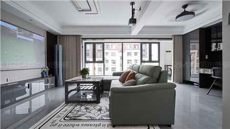 12.3w搞定122m²現(xiàn)代風格的家 | 麗爾曼頓全房全屋定制