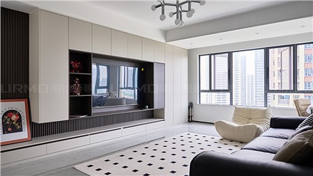 12w搞定現(xiàn)代奶油風的家116m²|長沙麗爾曼頓全屋整裝