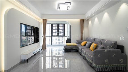 16w搞定現(xiàn)代極簡風的家142m²|長沙麗爾曼頓全屋整裝