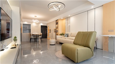 10.6w裝修114m²現代原木風的家 | 麗爾曼頓全房全屋整裝