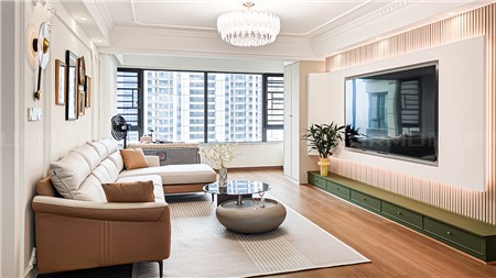 16.6w打造現(xiàn)代法式風格的家139m² | 麗爾曼頓全房全屋定制