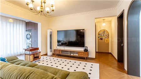 12.8w打造中古風(fēng)格的家125m² | 麗爾曼頓全房全屋定制