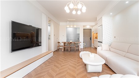 15.8w打造奶油原木風(fēng)格的家110m² | 麗爾曼頓全房全屋整裝