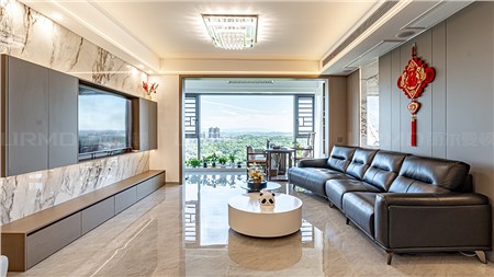 12.8w打造現代簡約風格的家136m² | 麗爾曼頓全房全屋整裝