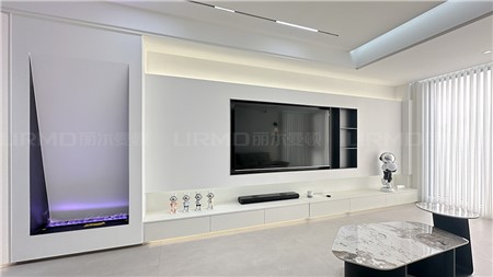 13w打造現(xiàn)代黑白灰風格的家105m² | 麗爾曼頓全房全屋定制